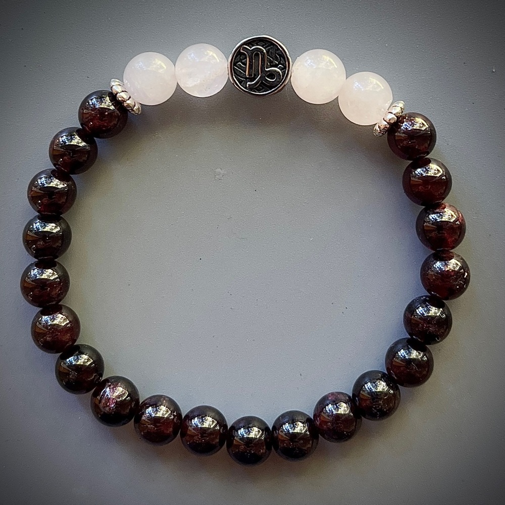 Capricorn ♑️ Energizing Spirit Strengthening Handcrafted Bead Bracelet